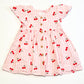 Gingham cherries dress - Size 9-12 months