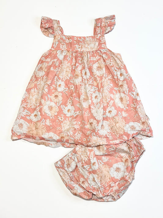 Floral cotton dress - Size 0
