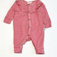 Striped ruffle onesie - Size 0000