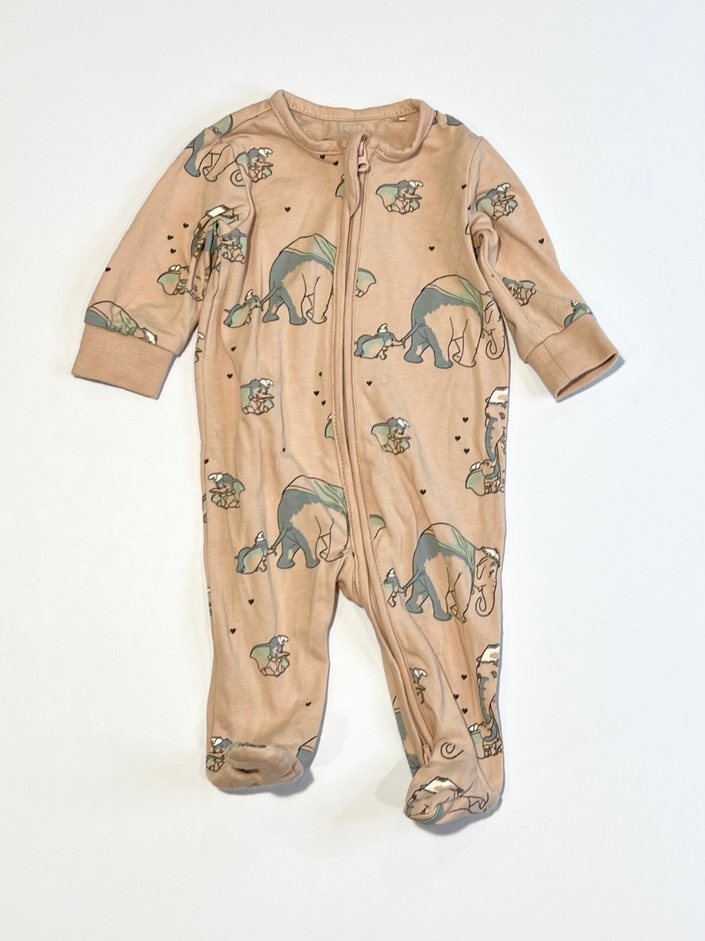 Dumbo zip onesie - Size 0000