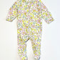 Floral zip onesie - Size 0000
