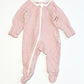 Striped zip onesie - Size 0000