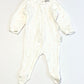 Pink leaf zip onesie - Size 0000