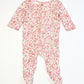 Floral zip onesie - Size 0000