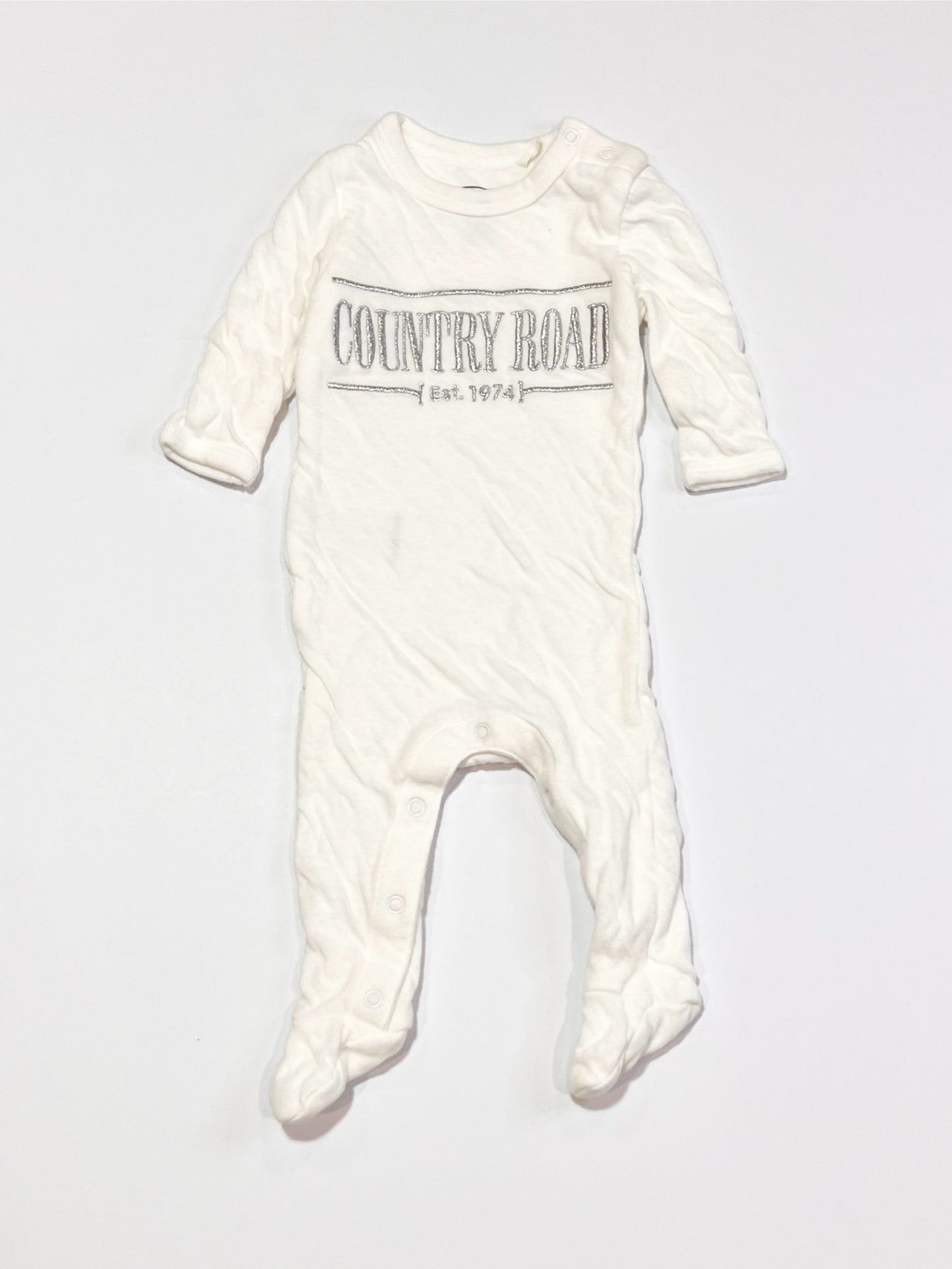 White heritage onesie - Size 0000