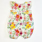 Floral cotton romper - Size 0000