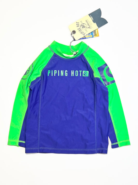 Blue rashie brand new - Size 3