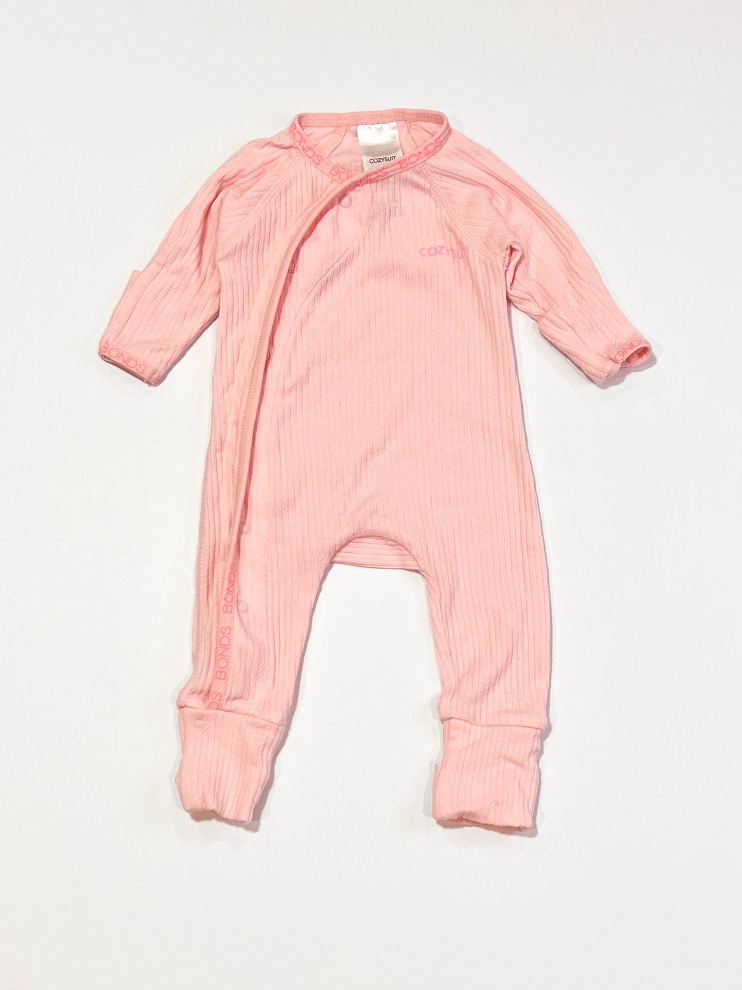 Ribbed Cosysuit - Size 00000