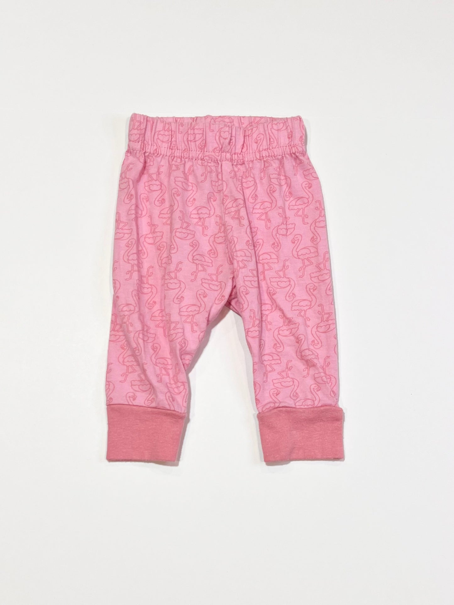 Pink flamingo pants - Size 0000