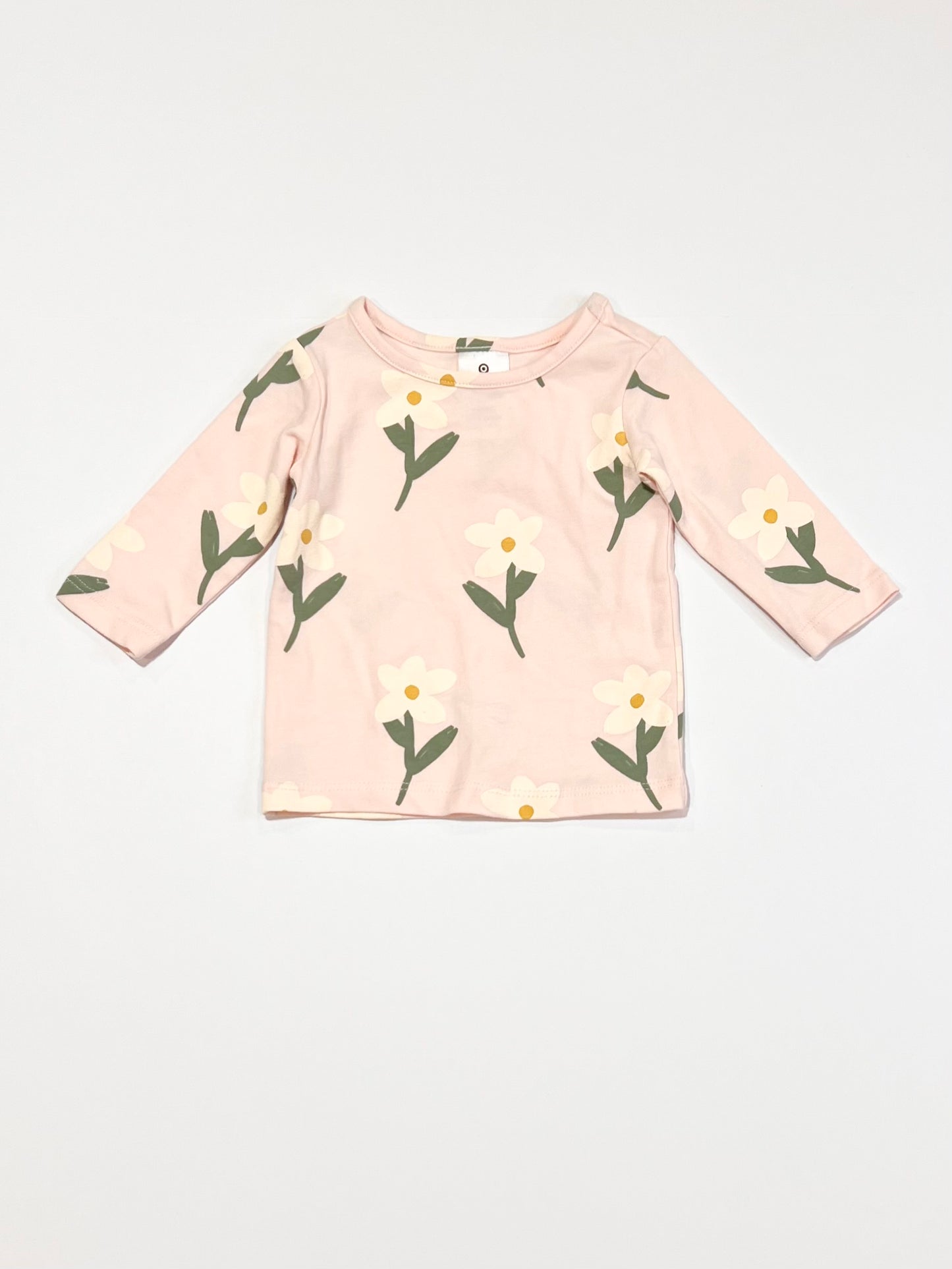 Pink floral top - Size 0000