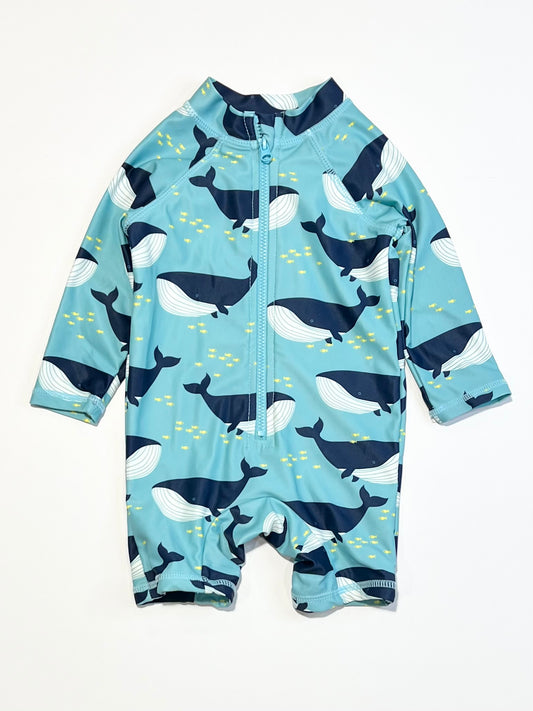 Whale swimsuit - Size 00