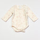 Ribbed floral bodysuit - Size 0000