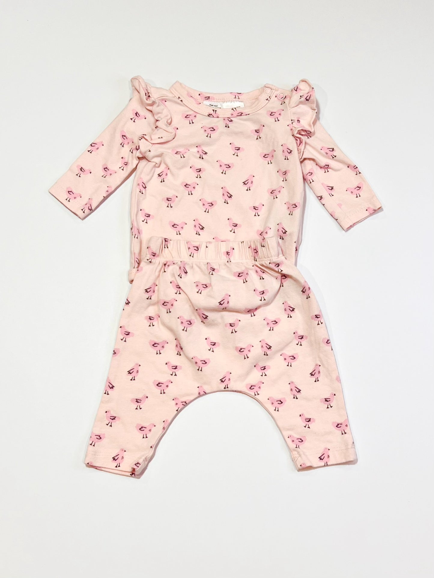 Pink chick set - Size 0000