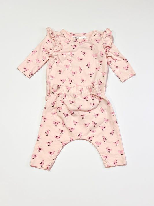 Pink chick set - Size 0000