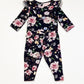 Navy floral set - Size 0000