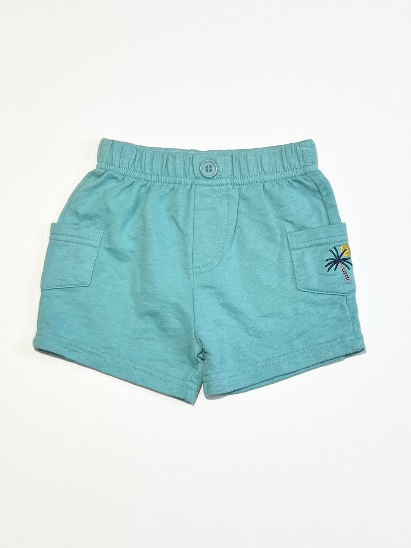 Green sweat shorts - Size 00