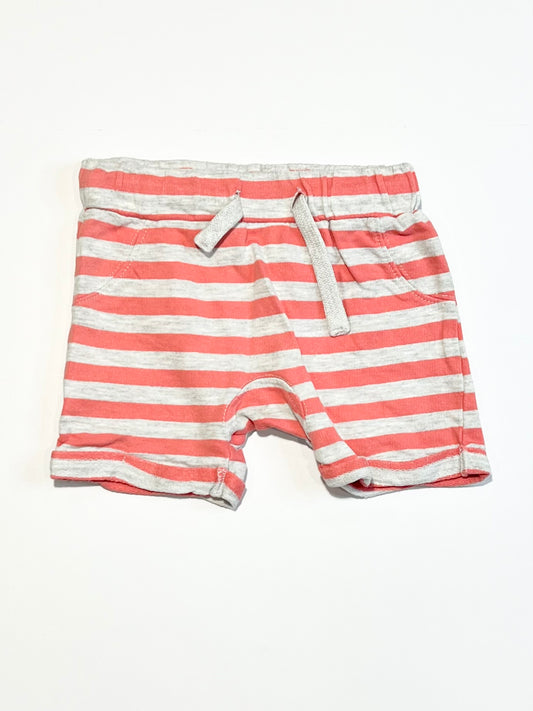 Striped sweat shorts - Size 00