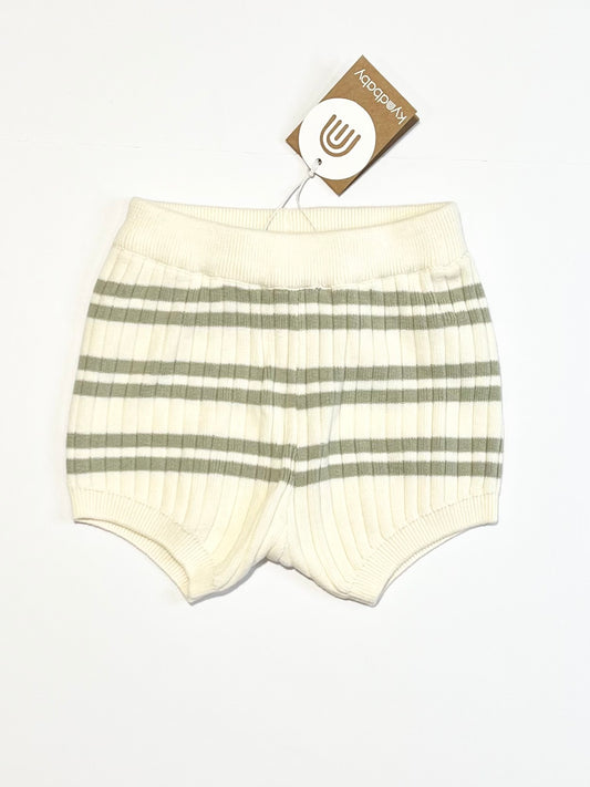 Knit rib shorts brand new - Size 00