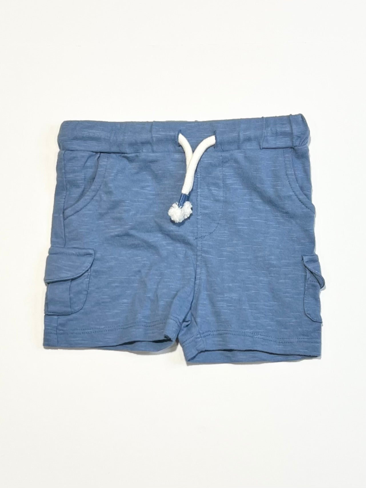 Blue jersey shorts - Size 00