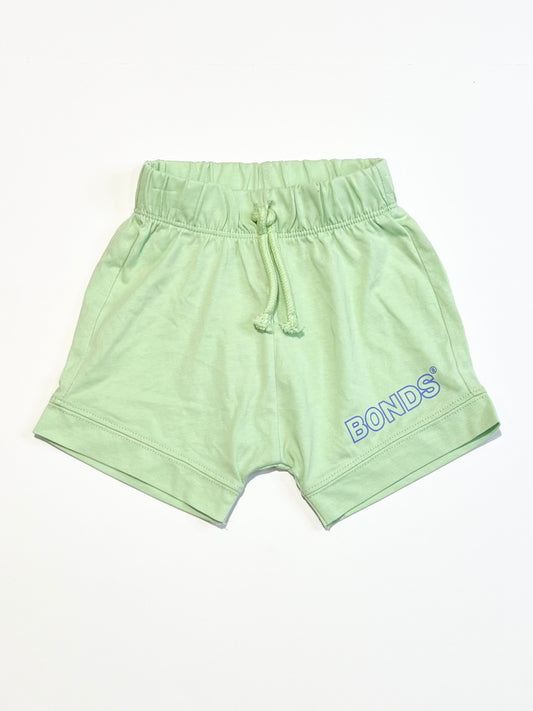 Green jersey shorts - Size 00