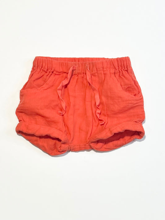 Woven cotton shorts - Size 00