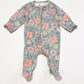 Floral zip onesie - Size 0000