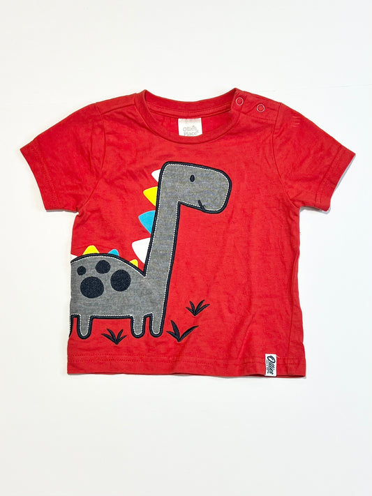 Red dino tee - Size 00