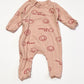 Organics zip Wondersuit - Size 0000