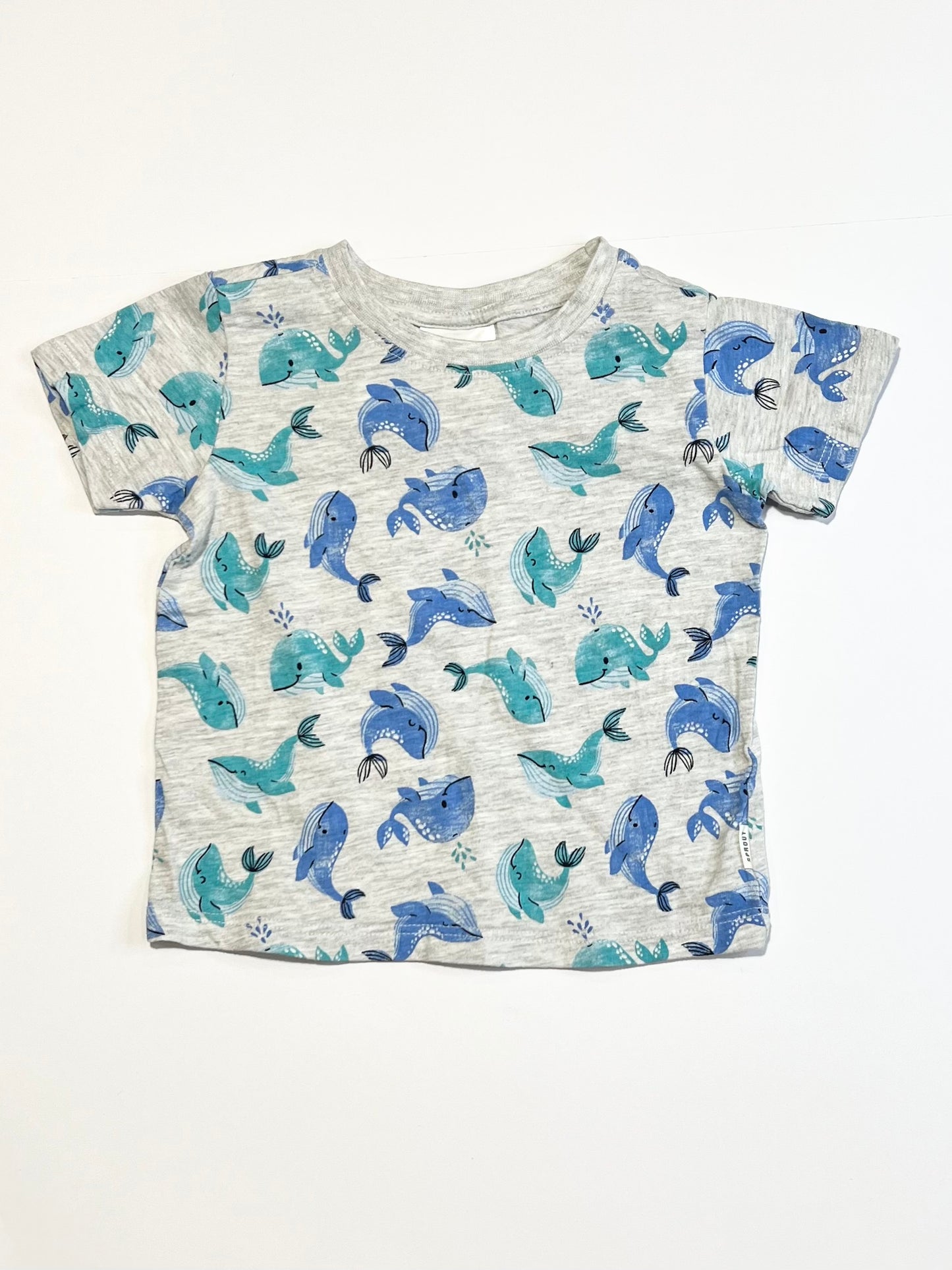 Whales tee - Size 00