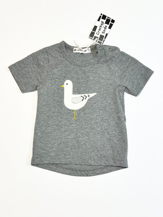 Grey seagull tee brand new - Size 00