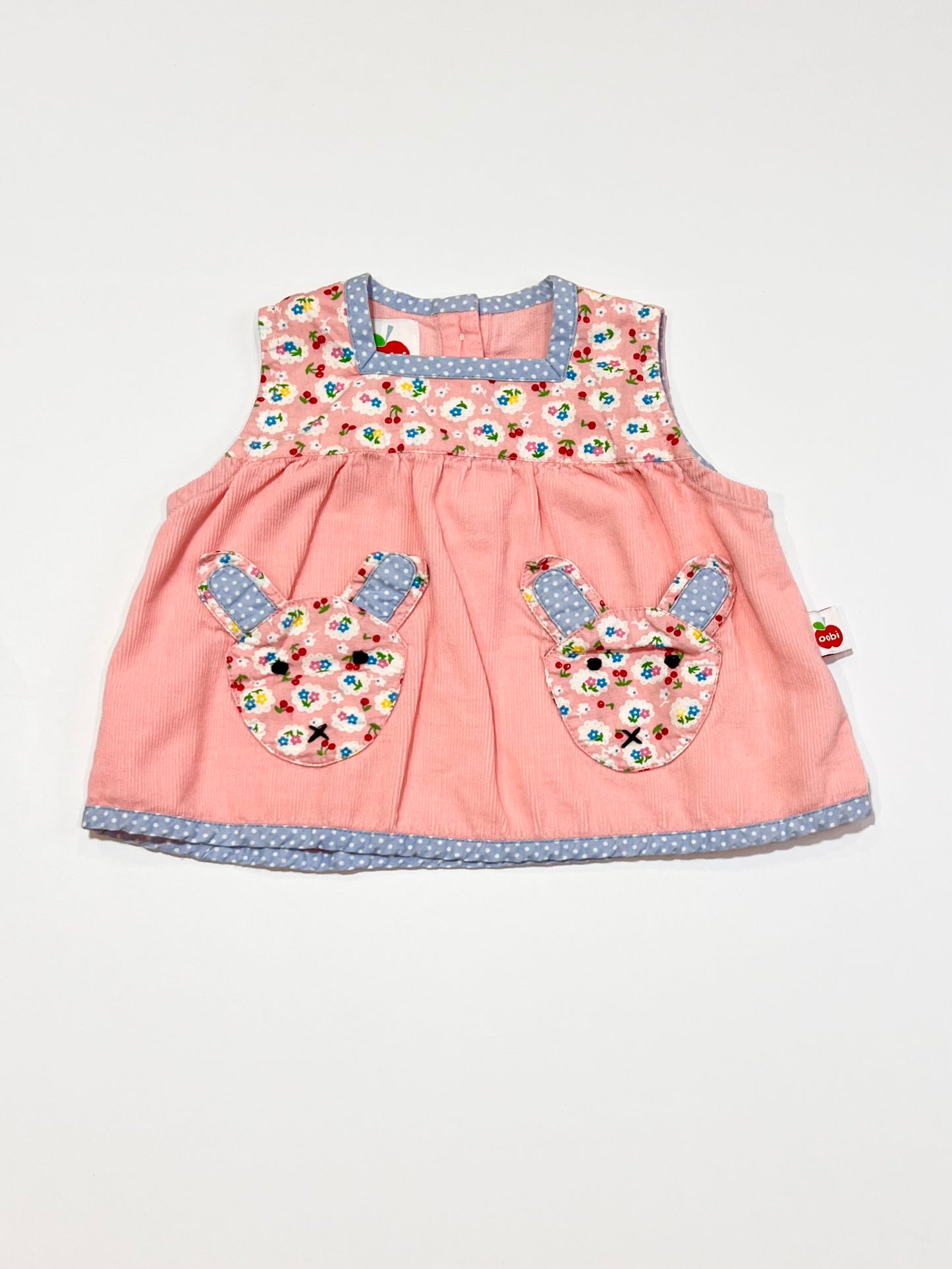 Corduroy bunny top - Size 00