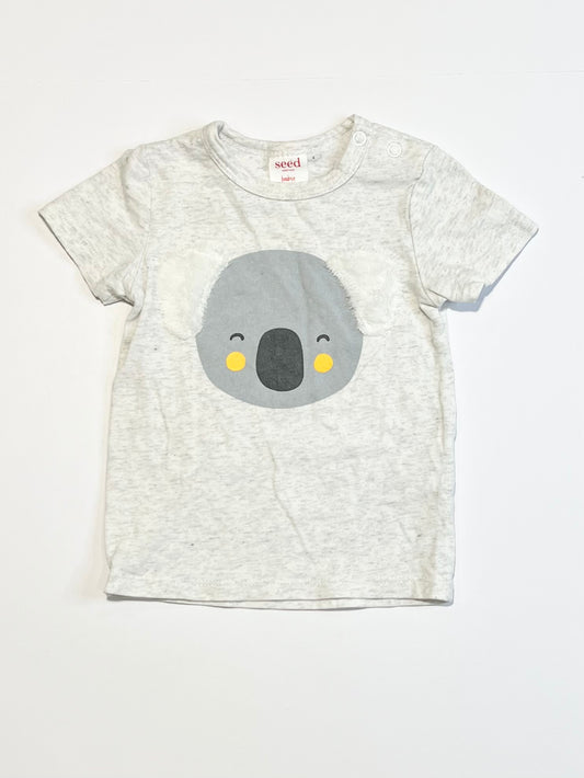 Grey koala tee - Size 00