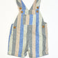 Striped woven shortalls - Size 00