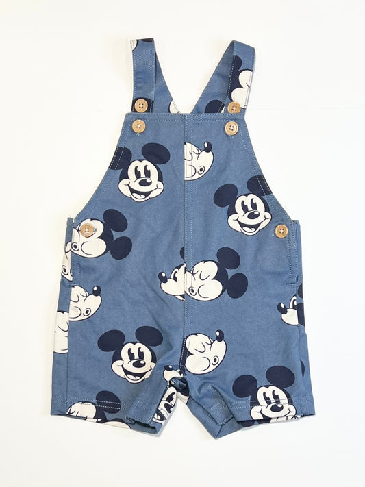 Mickey Mouse shortalls - Size 00