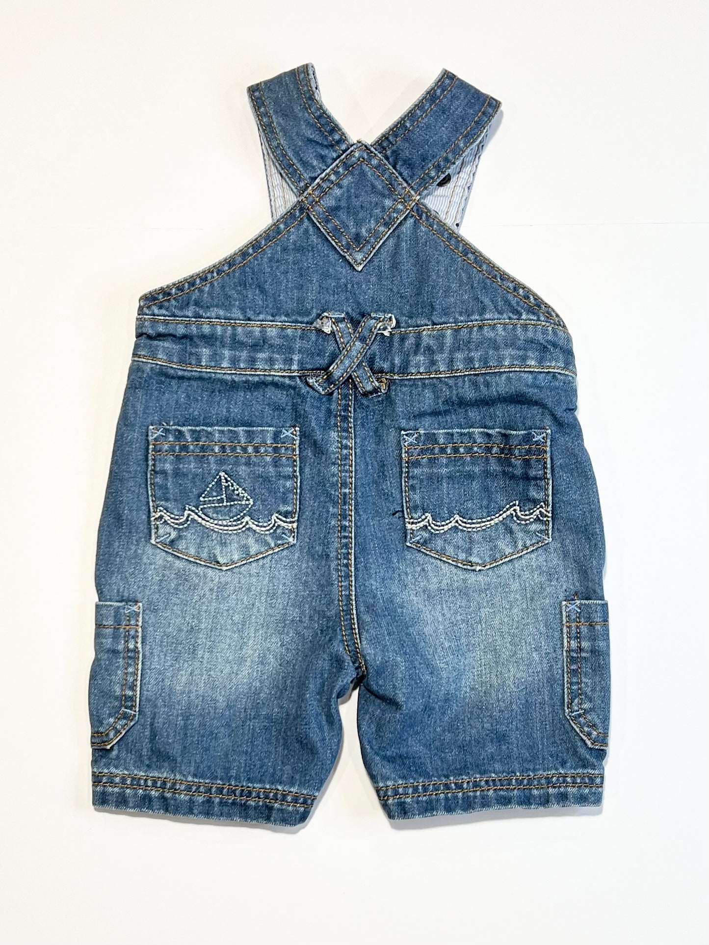 Denim shortalls - Size 00