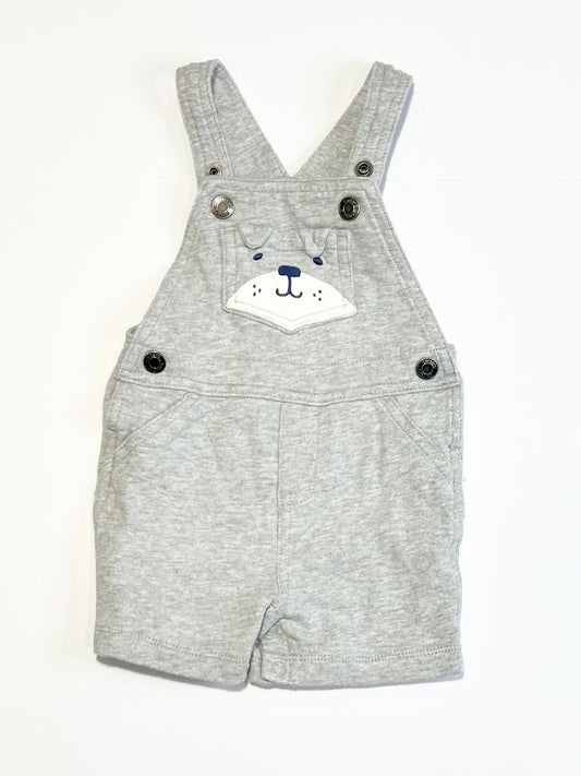 Grey jersey shortalls - SIze 00