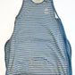 Navy striped merino wool sleeping bag - Size 2-4 years