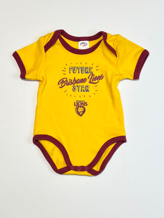 Brisbane Lions bodysuit - Size 00