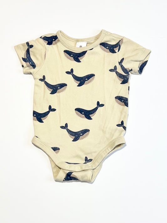 Whale bodysuit - Size 00