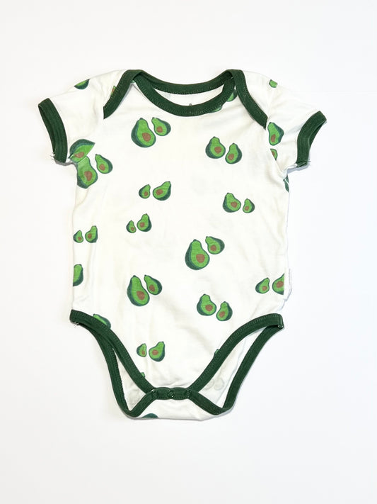 Avocado ribbed bodysuit - Size 00
