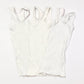 3 x white ribbed singlets - Size 2