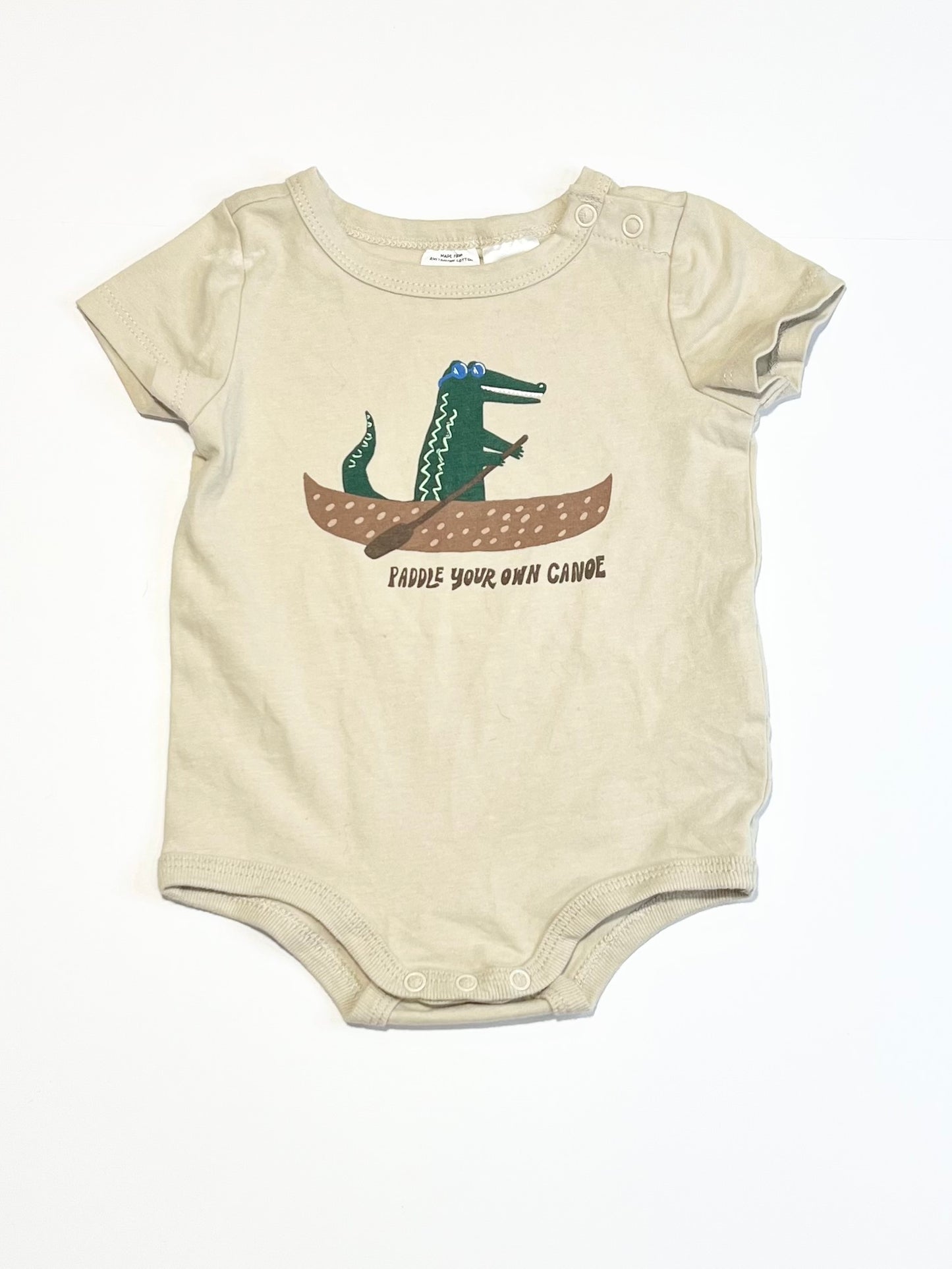 Tan croc bodysuit - Size 00
