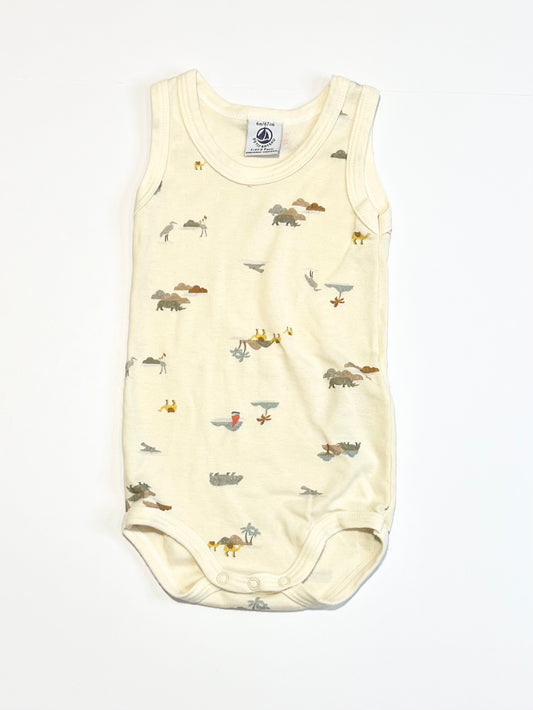 Safari animals bodysuit - Size 00