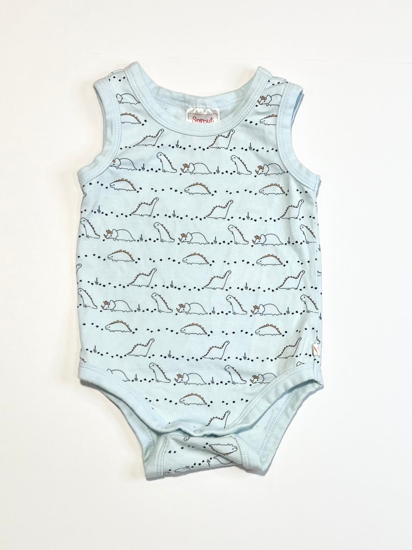 Blue dino bodysuit - Size 00