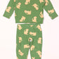 Puppy waffle pyjamas - Size 2