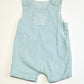 Woven reversible romper - Size 0