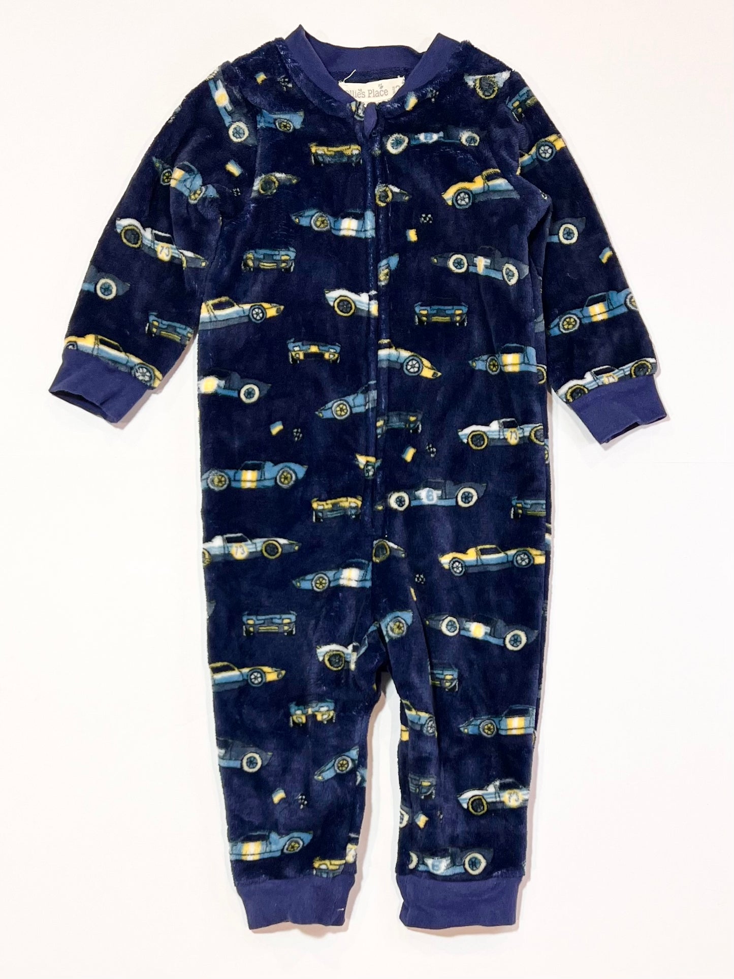 Fleece cars onesie - Size 2