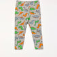 Grey dino leggings - Size 2