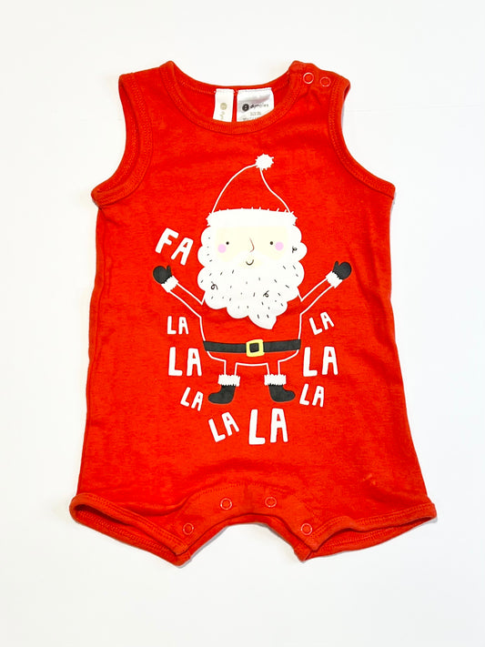 Christmas romper - Size 00