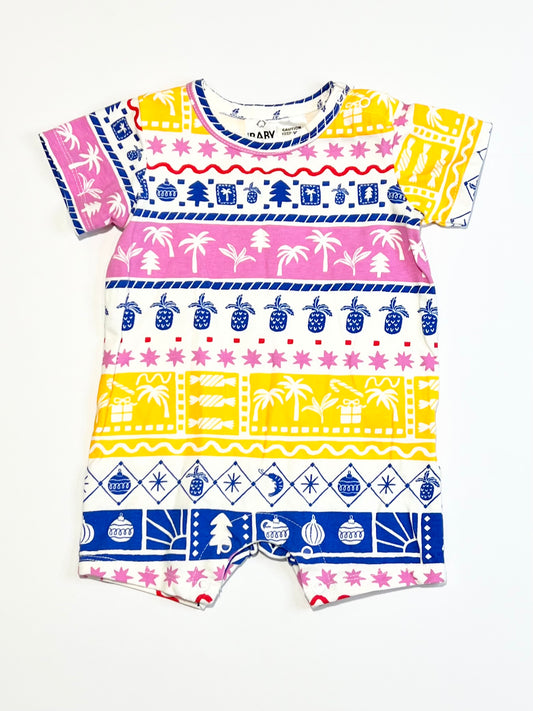 Christmas romper - Size 00